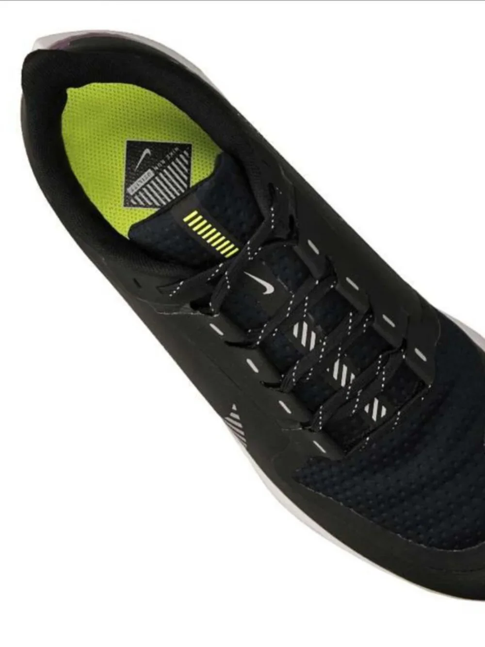 NEW Nike Air Zoom Pegasus 36 Shield Black Silver AQ8005-002 10 US 44 EUR 9 UK
